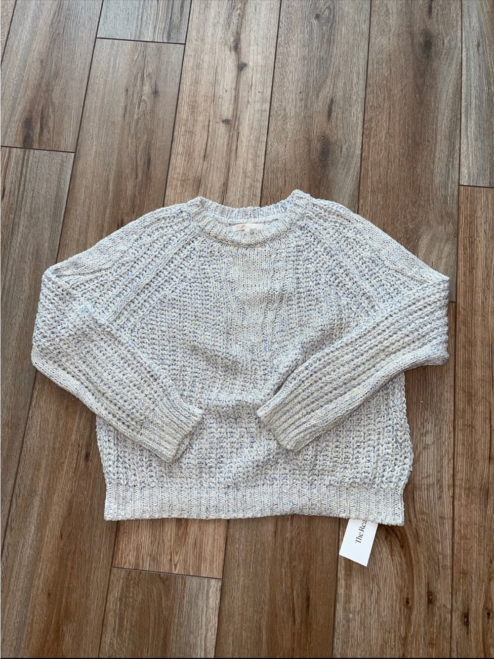 Maje Knit Blue Glitter Sweater Size 3